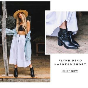 flynn deco stud harness short